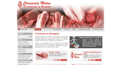 Desktop Screenshot of carniceriazaragoza.com